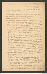 k.k. naturhistorisches Hofmuseum, Intendanzakten 1885-1896 (Hauer), Aktenzahl Z.728/1890, Seite 1